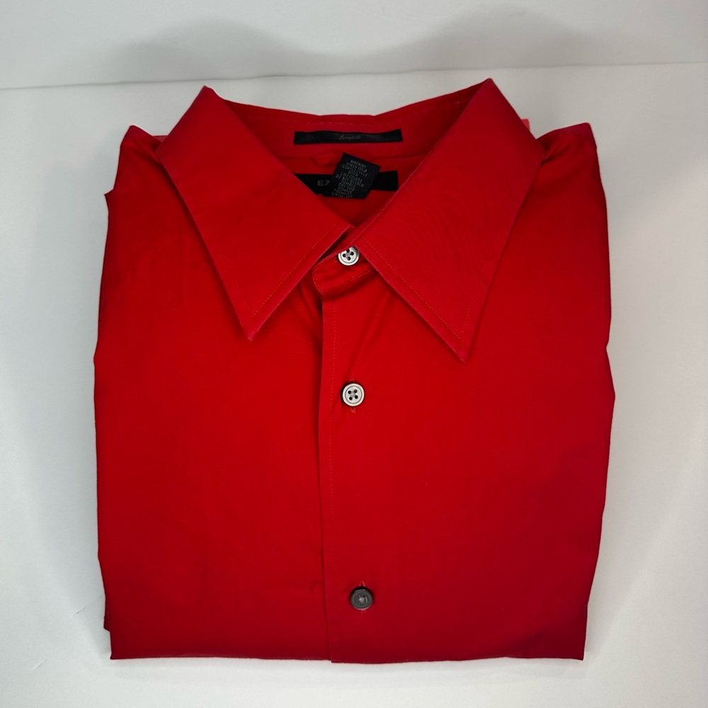 EXPRESS Stretch Cotton Button Down Long Sleeve